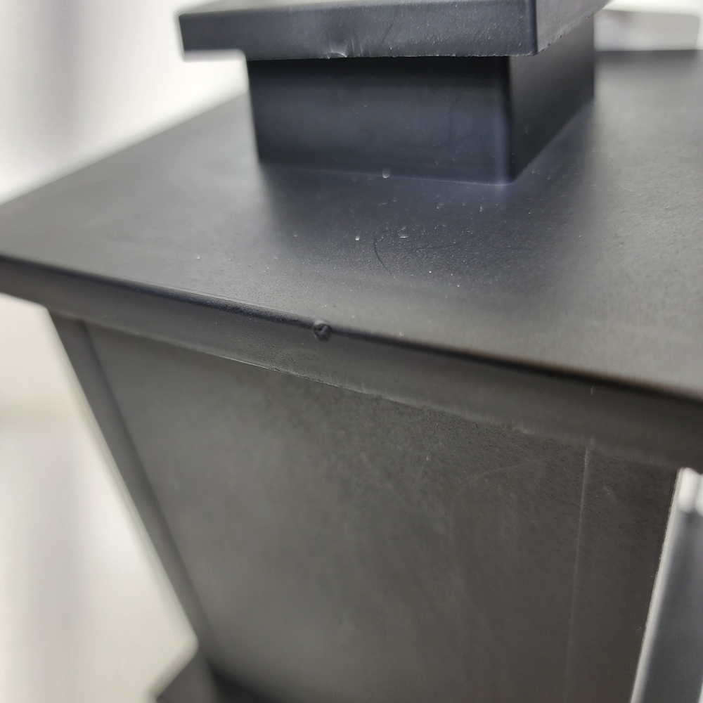 Black Lantern with Flickering Flame Effect. New With Tags - Picture 8 of 8